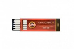 Κιμωλια για καλλιτεχνες GIOCONDA ασπρη - 6 τεμ