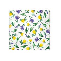 Πετσέτες ντεκουπάζ - Spring Crocuses  - 1τμχ
