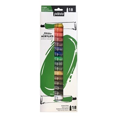 Σετ ακρυλικών χρωμάτων Studio Pebeo 18 x 12 ml