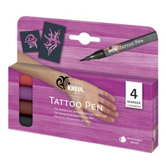 Σετ μαρκαδόροι για τατουάζ TATTOO KREUL - 4 τεμ