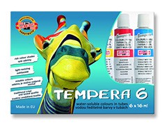 Σετ τεμπερες Koh-I-Noor 6 - 6 x 16 ml