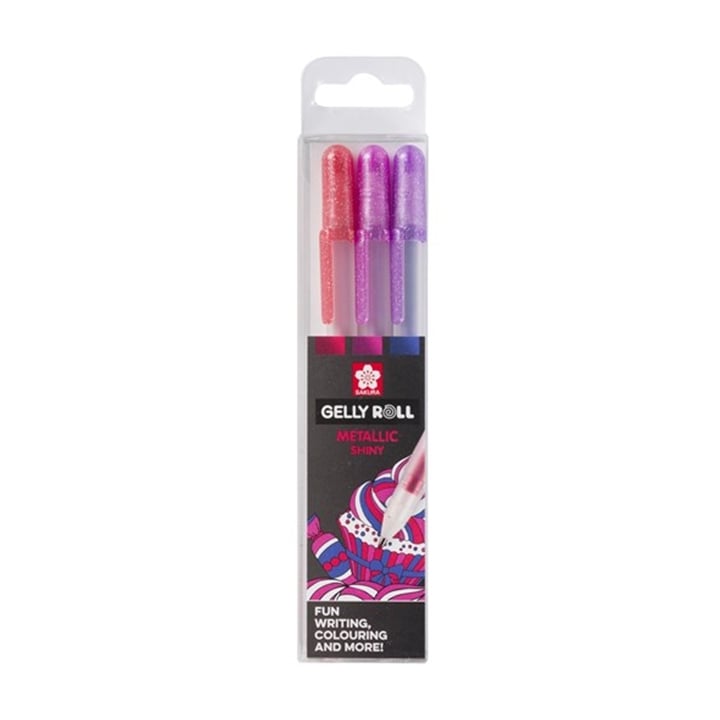 Στυλά gel Sakura Gelly Roll METALLIC - 3 τεμάχεια | Επιλέξτε  παραλλαγή