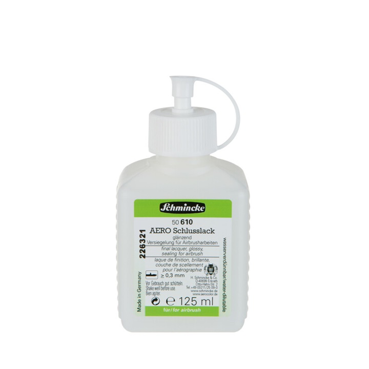 Topcoat γυαλιστερό για AERO COLOR Schlusslack Schmincke  | 125 ml